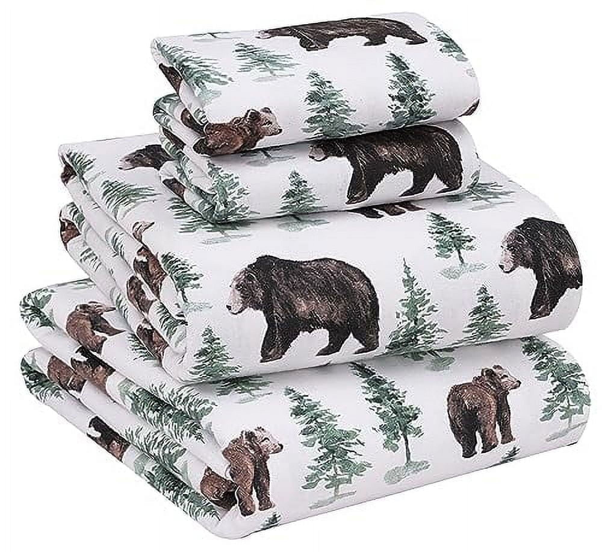 RUVANTI Flannel Sheets Queen Size - 100% Cotton Double Brushed Bed Sheets, Deep Pockets 16 Inches Queen Sheet Set, All Seasons Breathable & Extra Soft - Warm & Cozy, 4 Piece, Red Plaid