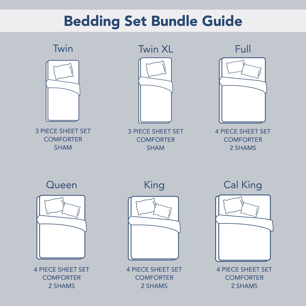 Serta Simply Clean Alex Red Buffalo Check Plaid 7-Piece Bedding Set, King